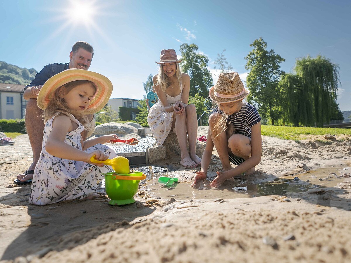 Wasserspielplatz im Sulzpark