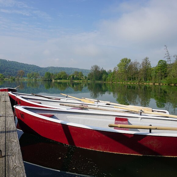 Boot am Kratzmühlsee